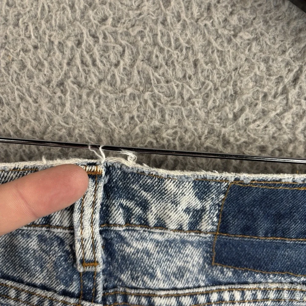 Vintage Levis 550 Jeans Mens 36x32 (Fits 34x32) Acid Wash Orange Tab 80s‎ USA